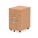 Dynamic I001660 office drawer unit Oak Melamine Faced Chipboard (MFC)