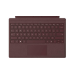 Microsoft Surface Pro Signature Type Cover Burgundy Microsoft Cover port QWERTY UK English