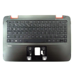 HP 824637-041 laptop reserve-onderdeel Behuizingsvoet + toetsenbord