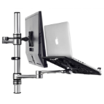 Atdec AF-AT-NBC-P laptop stand Laptop & monitor arm Silver 18"