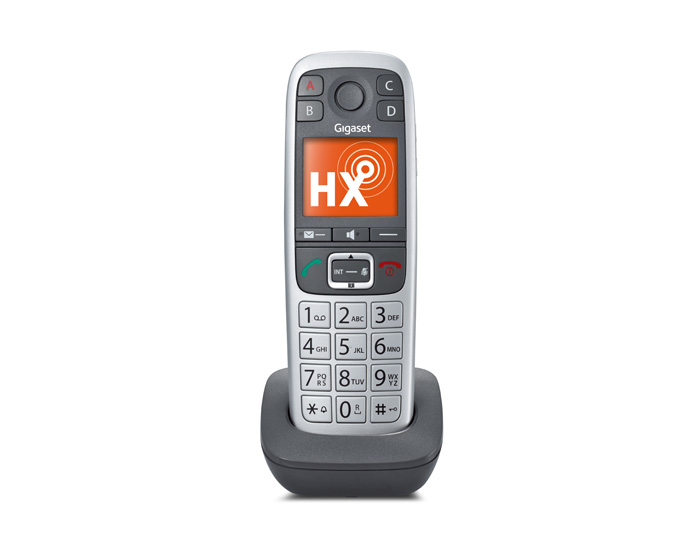 S30852-H2766-B101 UNIFY GIGASET OPENSTAGE E560HX - Analog/DECT telephone - Wireless handset - Speakerphone - 150 entries - Caller ID - Gray - Silver