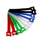 InLine Cable tie Straps hook-and-loop fastener 12x330mm 10 pcs. 5 Colors