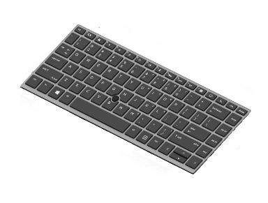 HP L15540-061 notebook spare part Keyboard
