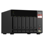 QNAP TS-673A NAS Tower Ethernet LAN Zwart V1500B