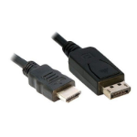 FDL 5M DISPLAY PORT TO HDMI CABLE M-M