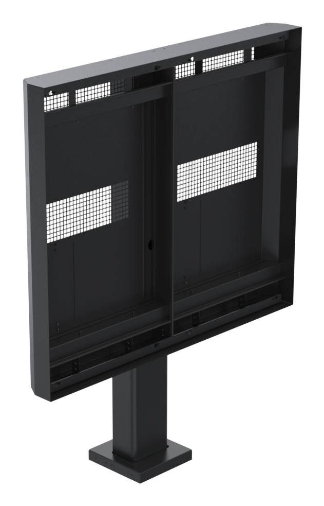 Ergonomic Solutions SpacePole Digital Signage Outdoor dual menu board