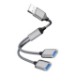 JLC CA12 USB A 1 IN 2 Out Splitter Cable