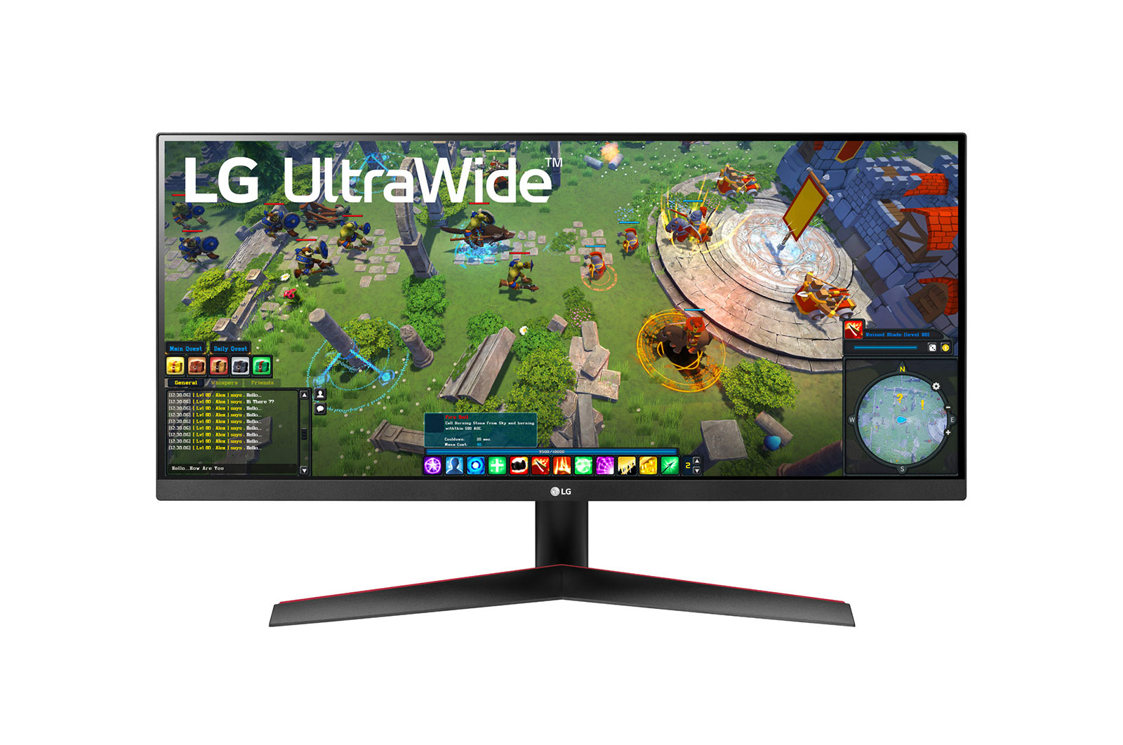 Image of LG 29WP60G-B computer monitor 73.7 cm (29") 2560 x 1080 pixels...