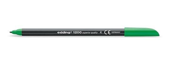 Image of Edding 1200 fineliner Green 10 pc(s)