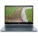 HP Chromebook x360 14-da0002na 4417U 35.6 cm (14") Touchscreen Full HD Intel® Pentium® Gold 4 GB DDR4-SDRAM 32 GB eMMC Wi-Fi 5 (802.11ac) ChromeOS Blue, White
