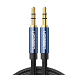 Ugreen EU Product - AUX audio mini jack 3.5 mm male to male cable  1.5m - Blue