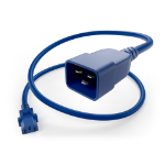 UNC PWCD-C13C20-15A-04F-BLU power cable Blue 47.2" (1.2 m) C13 coupler C20 coupler