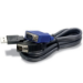 Trendnet 2.8m USB/VGA KVM KVM cable Black