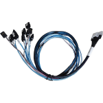 Areca 26II-1C5407-1M00-SB SATA cable 1 m Black, Blue