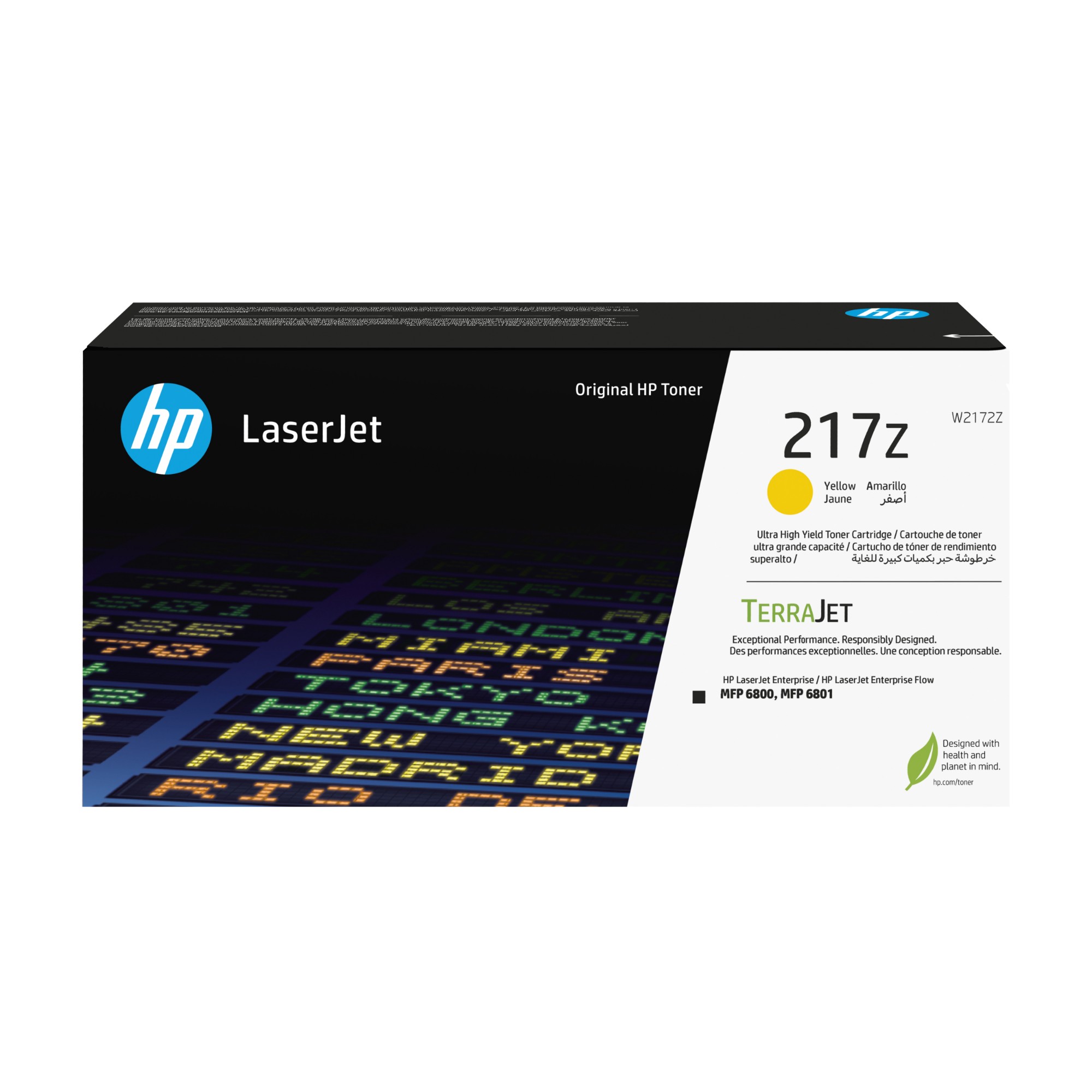 HP W2172Z/217Z Toner cartridge yellow. 24K pages ISO/IEC 19752 for HP