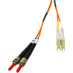 C2G 10m LC/ST Duplex 62.5/125 Multimode Fiber Patch Cable fiber optic cable 393.7" (10 m) Orange