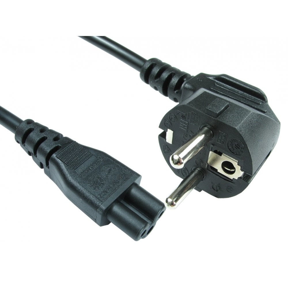 Cables Direct RB-292WH power cable Black 2 m C5 coupler