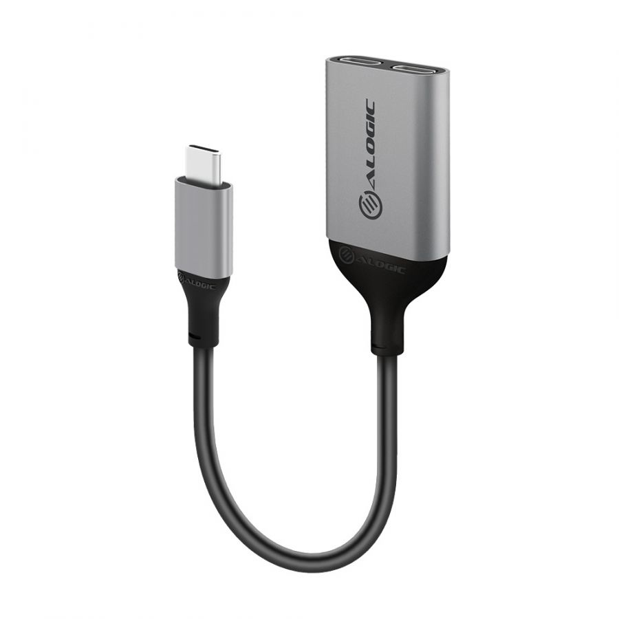 Image of ALOGIC UL2CAPW-SGR interface hub USB 3.2 Gen 1 (3.1 Gen 1) Type-C Grey