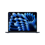 Apple MacBook Air 13-inch : M3 chip with 8-core CPU and 8-core GPU, 8GB, 256GB SSD - Midnight