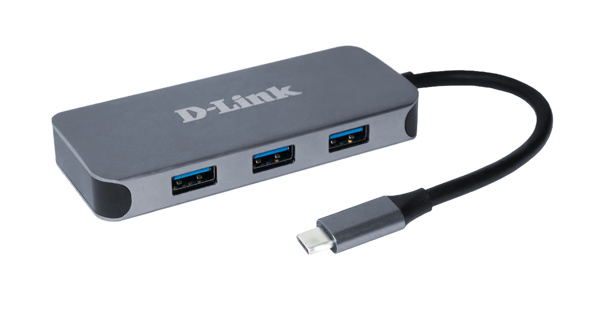Image of D-Link 6-in-1 USB-C Hub with HDMI/Gigabit Ethernet/Power Delivery...