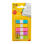 3M 7000101800 note paper Rectangle Blue, Green, Pink, Violet, Yellow 100 sheets Self-adhesive