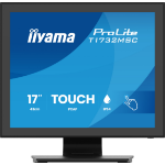 iiyama ProLite T1732MSC-B2S computer monitor 43,2 cm (17") 1280 x 1024 Pixels SXGA LED Touchscreen Zwart