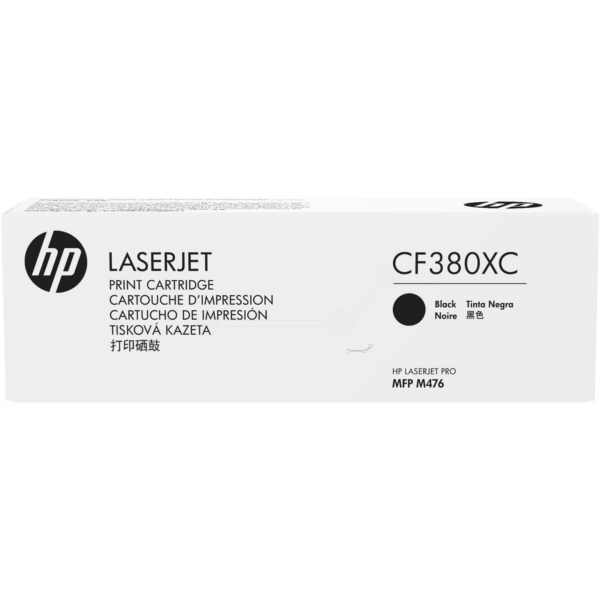 HP CF380XC/312X Toner cartridge black Contract. 4.4K pages ISO/IEC 197