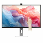 ALOGIC 32C4KPDWT computer monitor 81,3 cm (32") 3840 x 2160 Pixels 4K Ultra HD LED Touchscreen Multi-gebruiker Zwart, Zilver