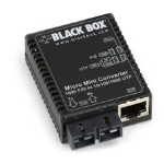 Black Box LMC4004A network media converter 1000 Mbit/s 1310 nm Single-mode
