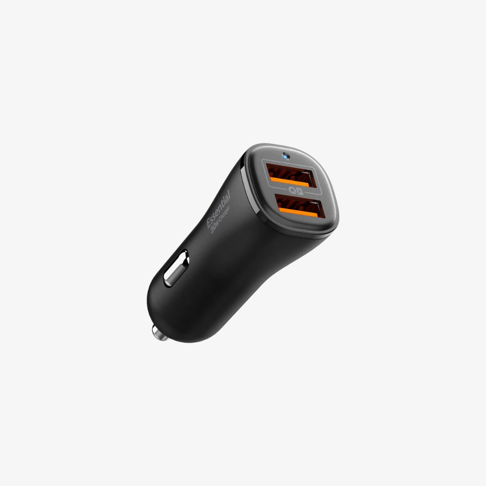 Spigen Essential 30W Car Charger EV302 Black