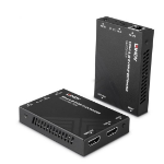 Lindy 38398 AV extender AV transmitter & receiver Black
