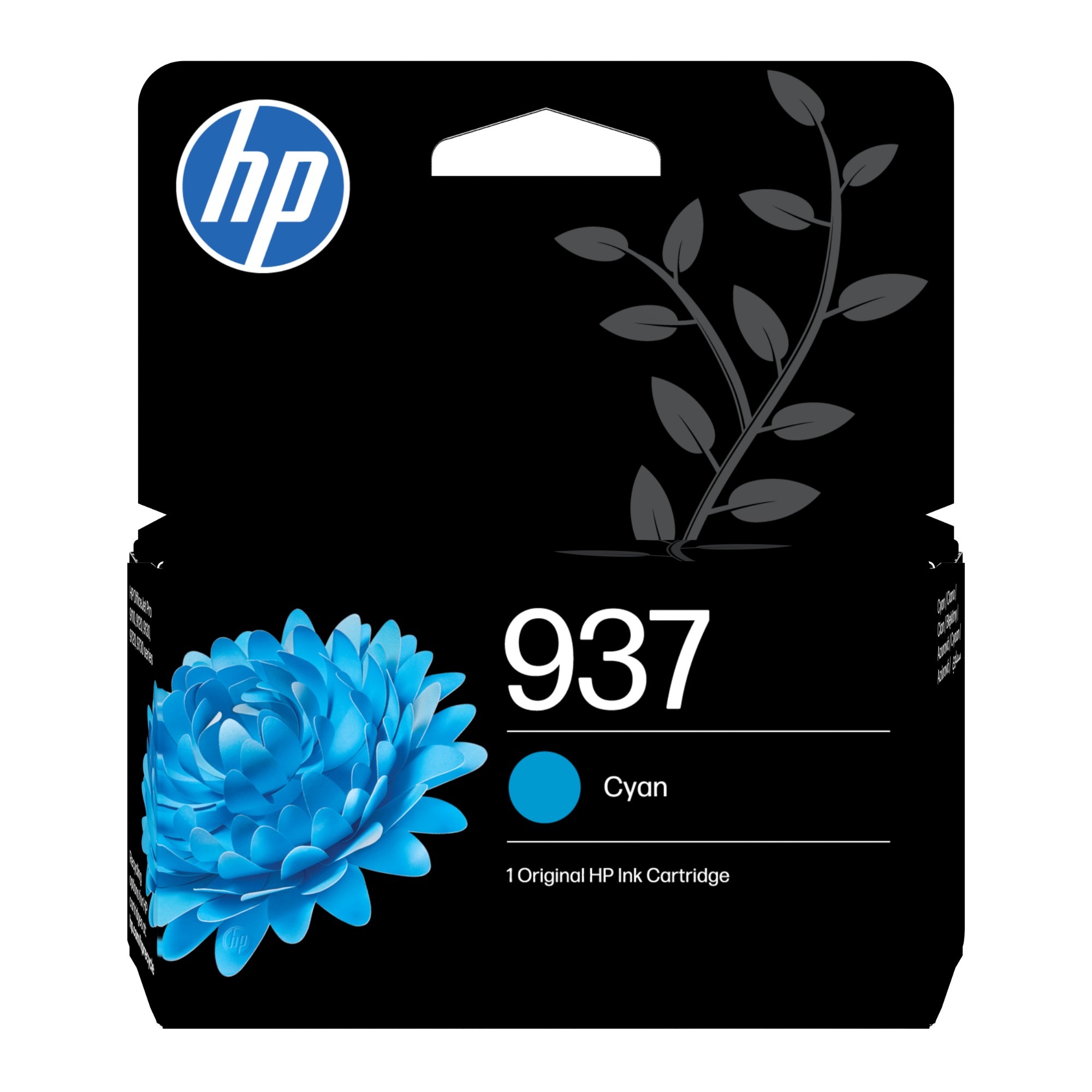 HP 4S6W2NE/937 Printhead cartridge cyan, 800 pages ISO/IEC 19752 for HP OfficeJet Pro 9100