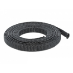 DeLOCK Braided Sleeving stretchable 10 m x 12 mm black