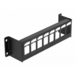 DeLOCK Keystone Mounting Panel 8 Port surface mount