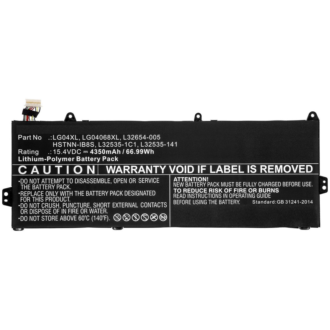 Image of CoreParts MBXHP-BA0243 notebook spare part Battery
