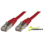 Microconnect SSTP CAT6 3M networking cable Red S/FTP (S-STP)