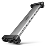 Axagon HMC-10HLS, USB 5Gbps hub, 4x USB-A, HDMI 4k/60Hz, RJ-45, SD/microSD, PD 100W