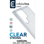 Cellularline Clear Strong - Galaxy S25 Ultra Hard case with rubber edges