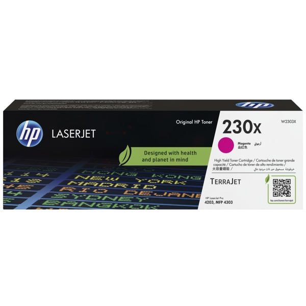 HP W2303X/230X Toner cartridge magenta high-capacity. 5.5K pages ISO/I