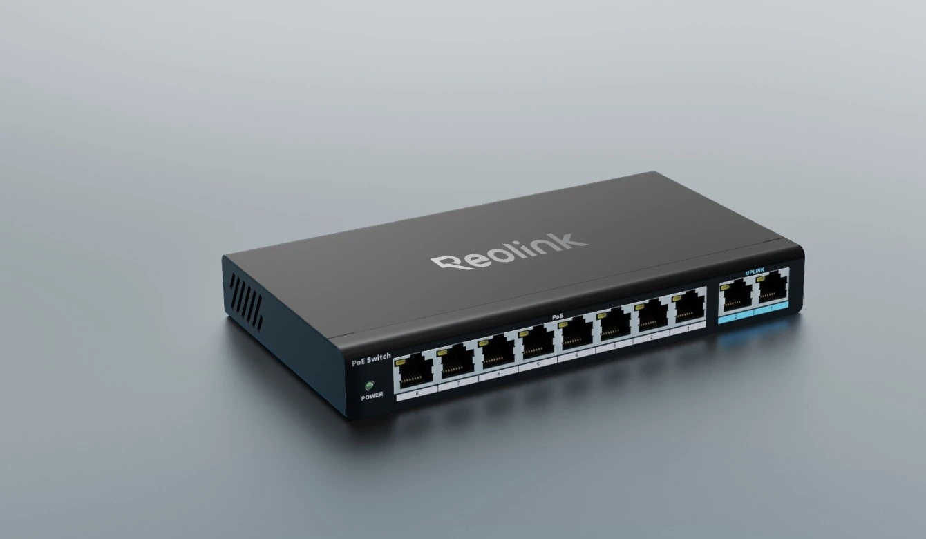 8 PORT POE SWITCH 120W Unmanaged Gigabit Ethernet (10/100/1000