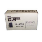 Riso S-4670 Ink black, 64K pages 1000ml for Riso HC