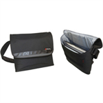 MONOLITH LAPTOP MESSENGER BAG BLACK