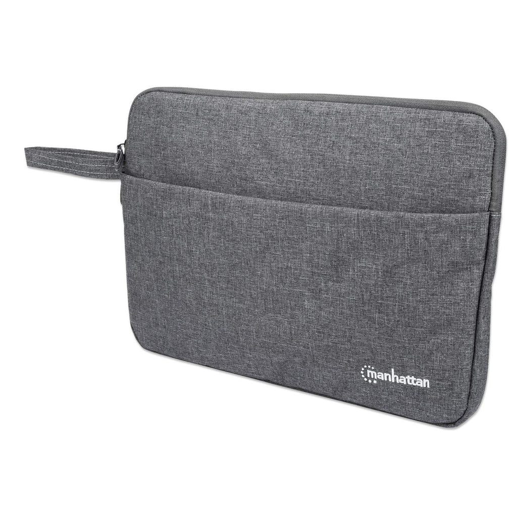 Image of Manhattan Seattle Laptop Sleeve 14.5", Grey, Padded, Extra Soft...