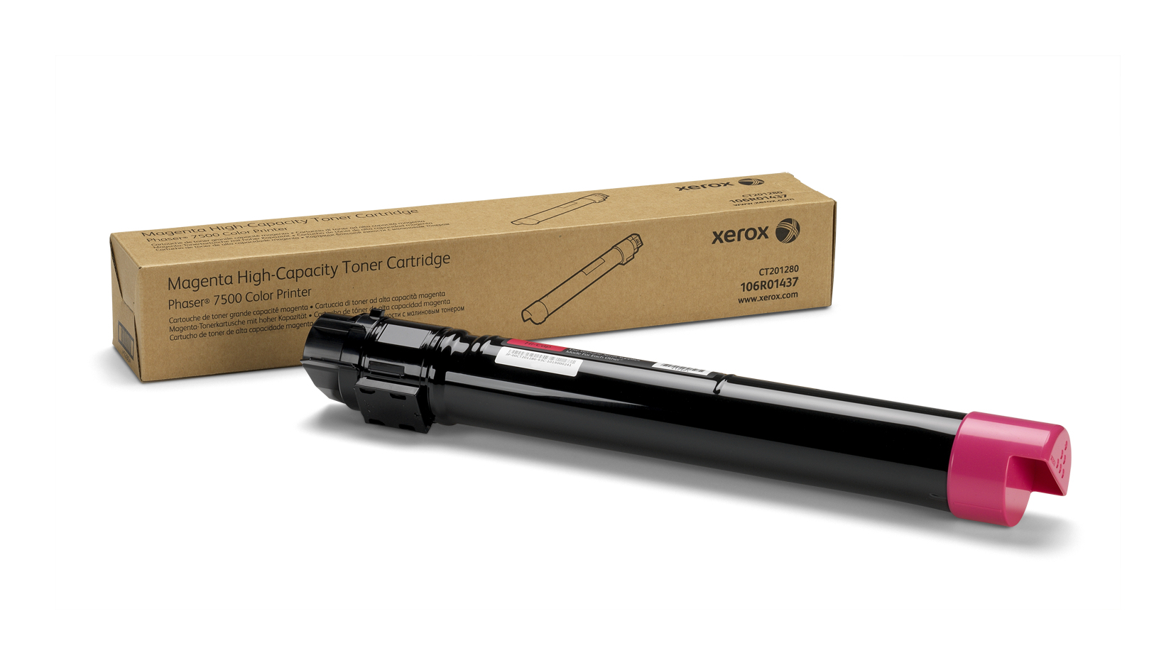 Image of Xerox 106R01437 Toner magenta, 17.8K pages/5% for Xerox Phaser 7500