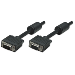 Manhattan 317702 VGA kabel 10 m VGA (D-Sub) Zwart