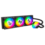Montech HYPERFLOW ARGB 360 Processor All-in-one liquid cooler 12 cm Black 1 pc(s)