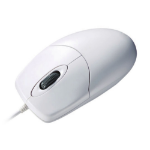Aitmon IP68 Washable Antibacterial Scroll Wheel Mouse White