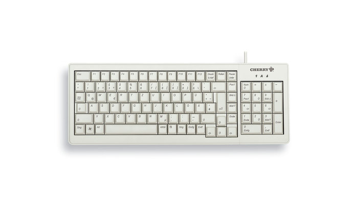 CHERRY XS keyboard USB QWERTZ German Grey
