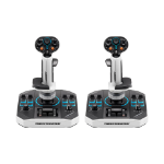 Thrustmaster Sol-R 2 HOSAS Space Sim Duo Black, White USB Flightstick Analogue / Digital PC