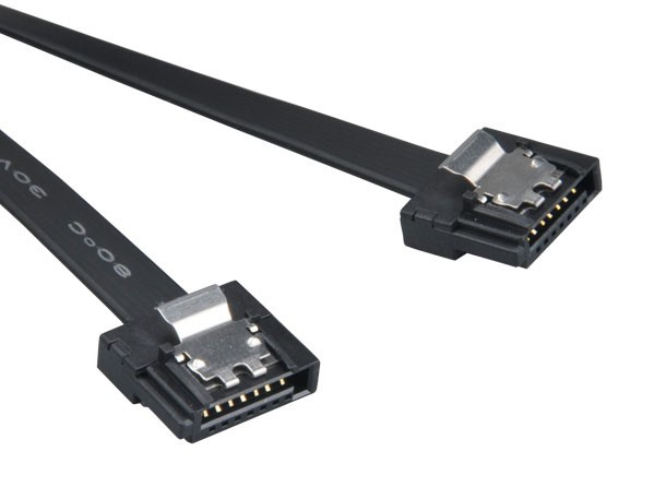Image of Akasa AK-CBSA05-BKT2 SATA cable 0.5 m SATA 7-pin 2 x SATA 7-pin Black